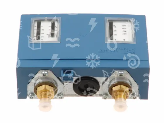 presostat Johnson Controls, kombinovaný, P736LCA-9300, -0,5 - 7,0 , 3,0 - 30,0 , diference 0,6 - 3,0 , 3 fix, auto, šroub 1/4